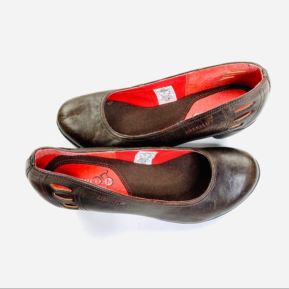 Merrell Evera Pure Women Coffee Brown Pumps Size 9 - Picture 6 of 7